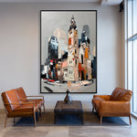 Load image into Gallery viewer, The Pulse of the City Handcrafted Painting
