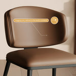 Load image into Gallery viewer, Set of 2 Modern Leather Accent Dining Chairs
