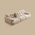 Load image into Gallery viewer, Modern Deep-Seat Tufted Chenille Sofa with Oversized Cushions
