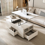 Load image into Gallery viewer, 47.4&quot; Coffee Table Lift Top Hidden Storage Modern Minimalist Design
