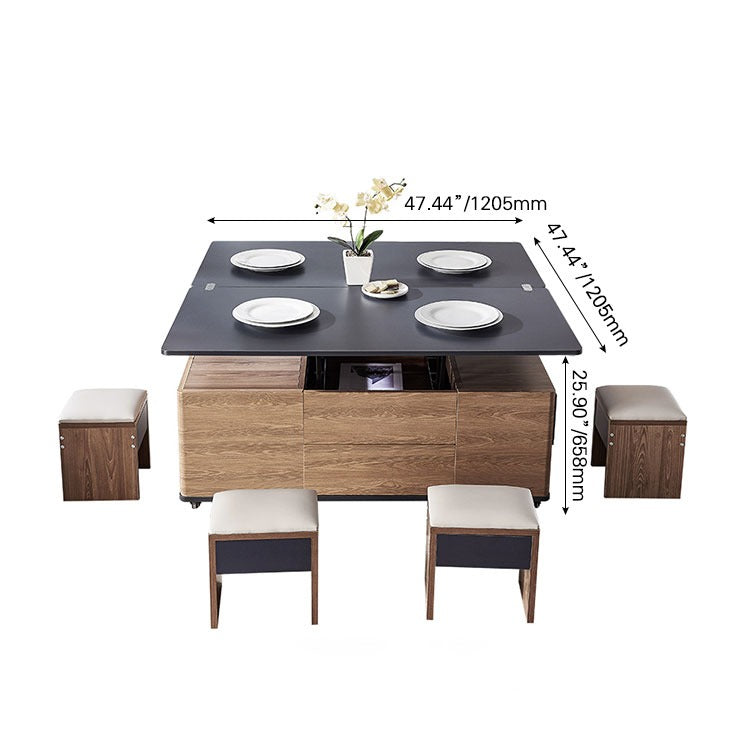 47.4" Coffee Table Lift Top Hidden Large Storage
