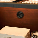 Load image into Gallery viewer, 70.87&quot; Mid-Century Ribbed TV Console Natural Red Oak Retro Wood Finish Fluted Design
