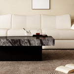 Load image into Gallery viewer, 35.1″ Square Coffee Table with Built-in Tray Modern Luxury Design Durable and Easy to Clean for Living Room
