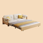 Load image into Gallery viewer, Sofa Bed with Storage Space Convertible Design Solid Wood Sponge Fabric

