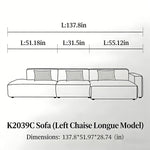 Load image into Gallery viewer, Modern Modular Washable Fabric Sectional Sofa
