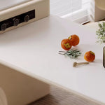Load image into Gallery viewer, White Multi-Function Expandable Kitchen Island with Storage &amp; Built-In Outlets

