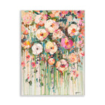 Load image into Gallery viewer, Handmade Abstract Floral Painting Colorful Blooming Garden on Canvas
