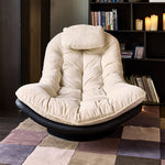 Load image into Gallery viewer, Modern Oversized Swivel Lounge Chair with Plush Cushion Deep Seat Accent Chair
