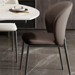 Load image into Gallery viewer, Set of 2 Luxurious Elegant Modern Dining Chairs Sleek Leather Design with Ergonomic
