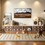 Load image into Gallery viewer, Modern Modular Storage Cabinet Multi Functional Sideboard Pet Friendly Storage Unit

