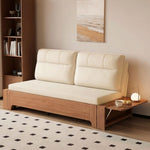 Load image into Gallery viewer, Modern Folding Sofa Bed Convertible Sofa Bed with Wooden Frame for Multi-Functional Living Spaces
