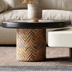 Load image into Gallery viewer, Modern Irregular Nesting Coffee Table Set Minimalist Lacquer Finish Living Room Tea Table
