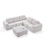 Load image into Gallery viewer, 136.5&quot; Modular Compressed Sofa Modern Tufted Lightweight Convertible Sectional for Multi-scene Use
