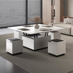 Load image into Gallery viewer, Modern Lift-Top Convertible Coffee Table with Storage &amp; Dining Function
