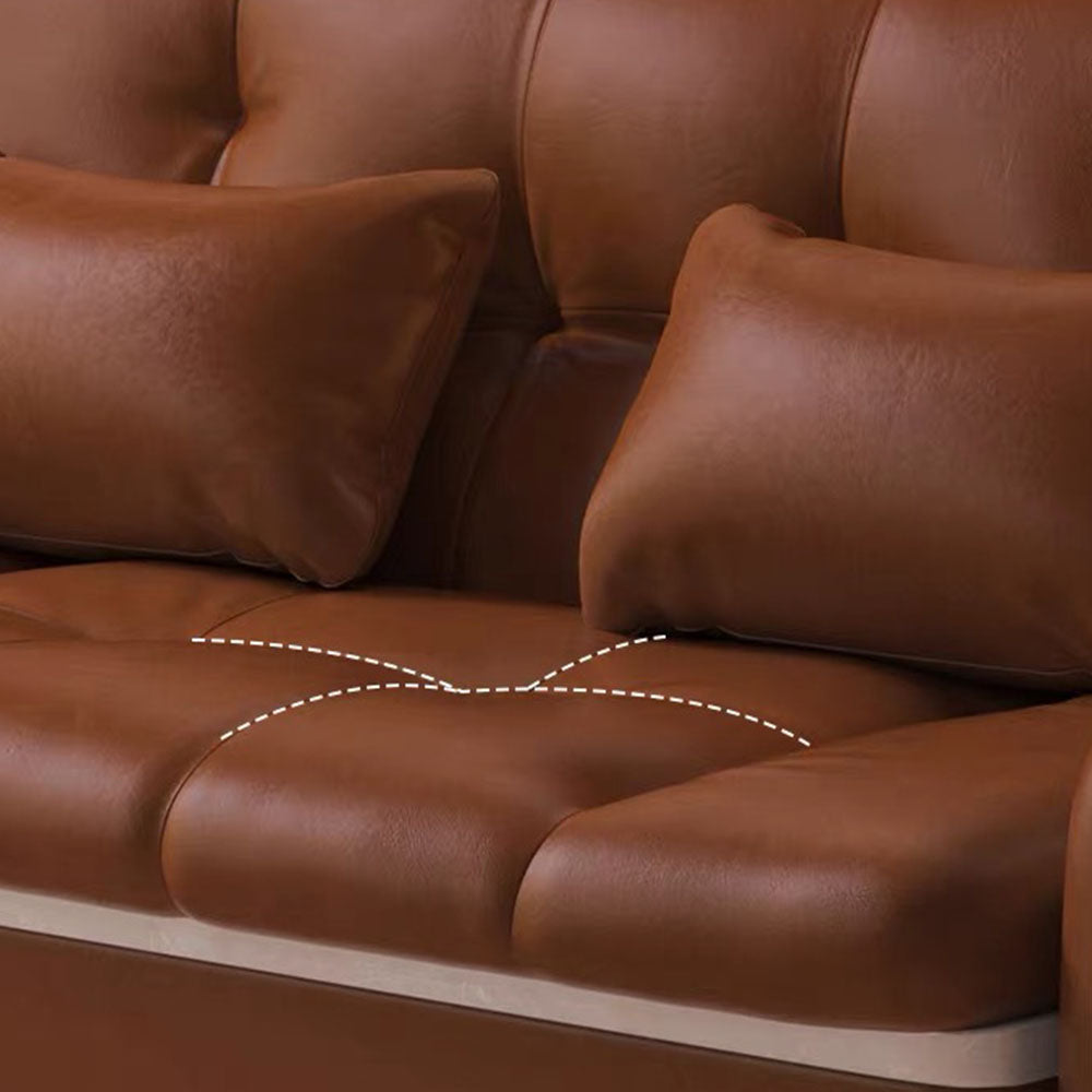 Modern Extendable Sofa Bed with Pull-Out Sleeping Platform