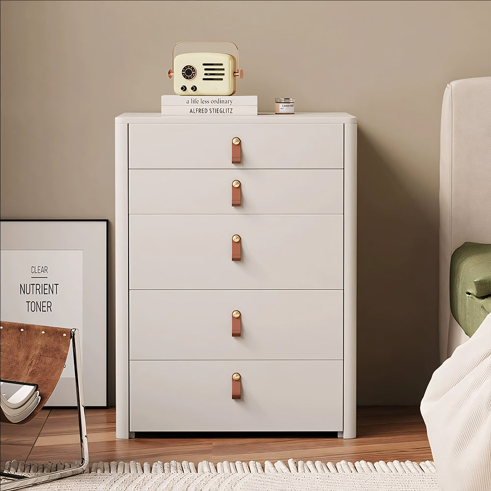 Functional Makeup Vanity Built-in Mirror Organized Storage Drawers Rolling Stool