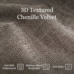 Load image into Gallery viewer, Modern Chenille Sofa Deep Seat Removable Cover Lounge Couch
