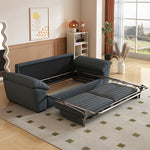 Load image into Gallery viewer, 72.1&quot; Convertible Sofa Bed with 3.9&quot; Thick Mattress Modern Design Space-saving Sleeper Sofa for Comfort and Function
