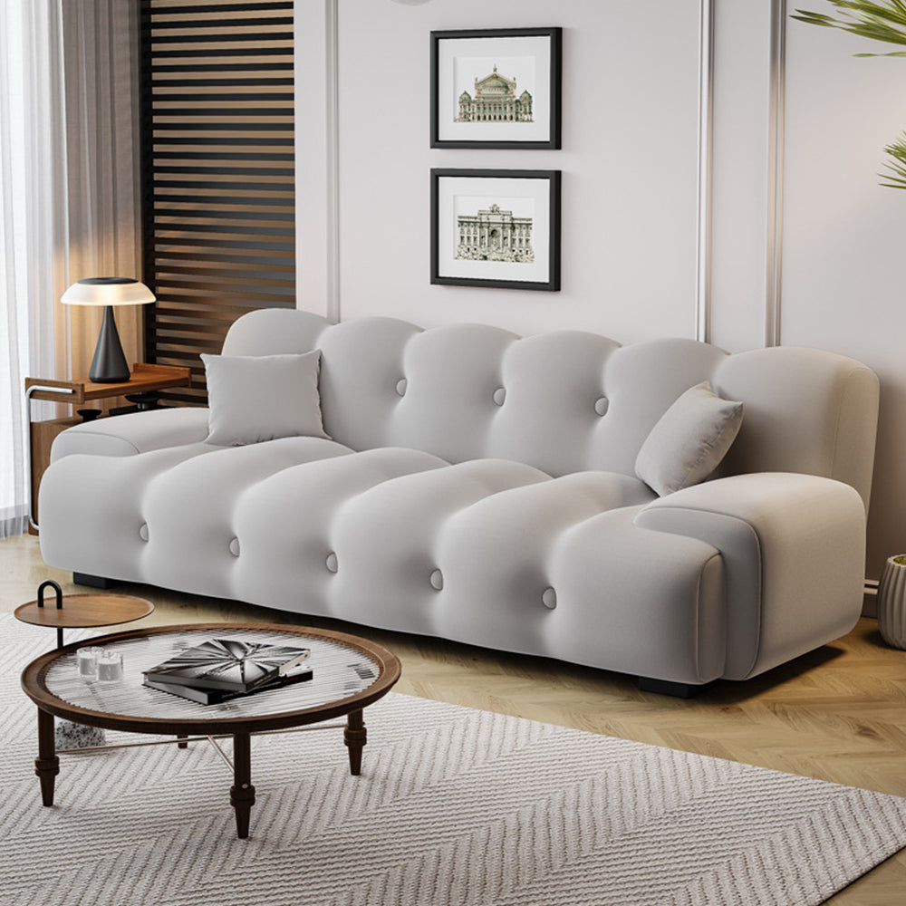 Modern Tufted Velvet Sofa Bed Convertible Sleeper Couch