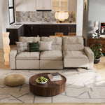 Load image into Gallery viewer, 115.35&#39;&#39; CloudLuxe Power Reclining 3-Seat Sofa Linen Fabric Cloud Comfort
