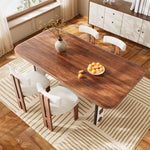 Load image into Gallery viewer, 2PCS Dining Chair Modern Ash Wood Frame Boucle Upholstery Minimalist Soft Seating
