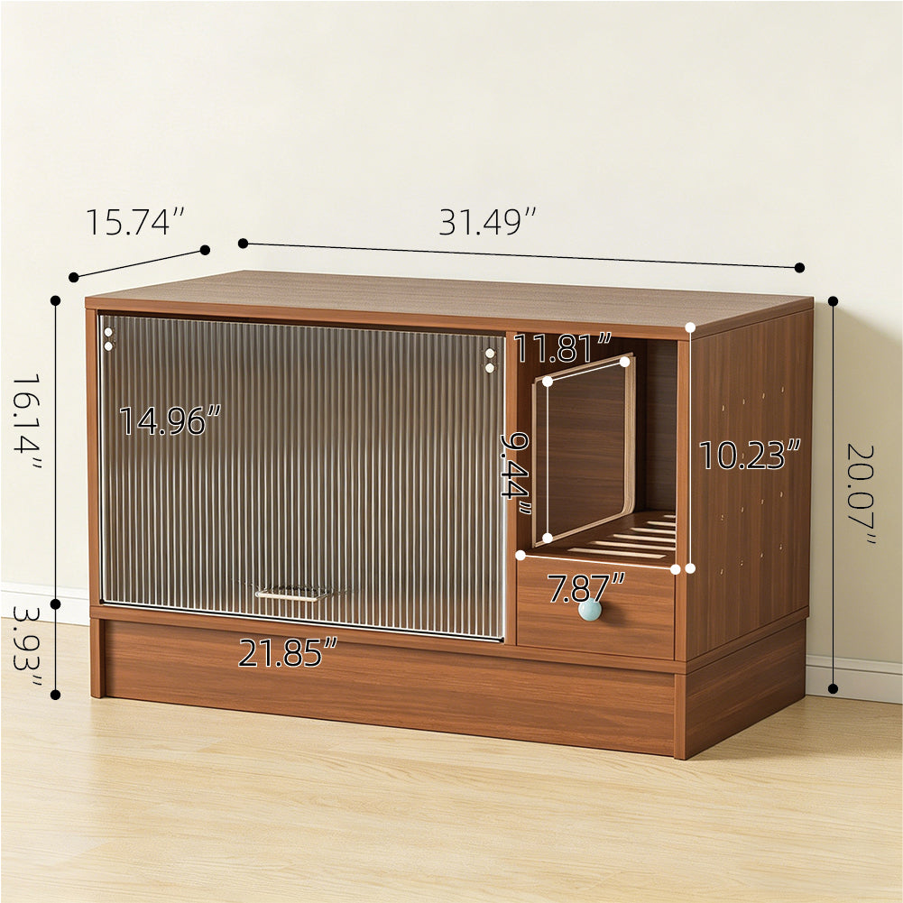 Modern Modular Storage Cabinet Pet Friendly Sideboard Multi Functional Cabinet