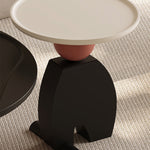 Load image into Gallery viewer, Modern Geometric Round Coffee Table Set Sculptural Accent Tables for Contemporary Living Rooms
