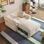 Load image into Gallery viewer, Modern Convertible Sofa Bed Tufted Fabric Sleeper Sofa Space Saving Pull Out Couch  Description
