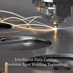 Load image into Gallery viewer, Modern Sintered Stone Entryway Console Table with Gold Sculptural Metal Base
