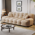 Load image into Gallery viewer, Modern Tufted Velvet Sofa Bed Convertible Sleeper Couch
