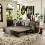 Load image into Gallery viewer, 83'' 3-Seater Pull-Out Sleeper Sofa with Storage &amp; USB Port
