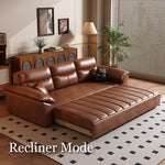 Load image into Gallery viewer, 89.7&#39;&#39; Cat Scratch-Resistant Sofa Bed Hidden Storage Convertible Design Durable Comfort
