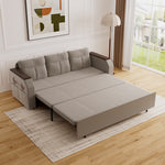 Load image into Gallery viewer, 83'' Modern Convertible Sofa Bed with Storage Contemporary Upholstered Sleeper Sofa
