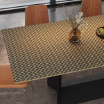 Load image into Gallery viewer, 62.4&#39;&#39;/70.2&#39;&#39; Manhattan Sintered Stone Dining Table  Geometric Base  Modern Luxury  Scratch-Resistant Surface
