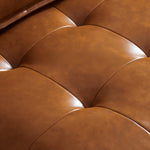 Load image into Gallery viewer, Modern Modular Vintage Leather Sofa Tufted Deep Seat Lounge Sofa Oil Wax Top Grain Leather
