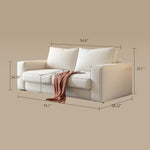 Load image into Gallery viewer, Sleeper Sofa with 3.9&quot; Thick Spring Mattress Modern Design Space-saving for Comfort and Function
