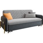 Load image into Gallery viewer, Sofa Bed Solid Wood Metal Frame Velvet Fabric Modern Convertible

