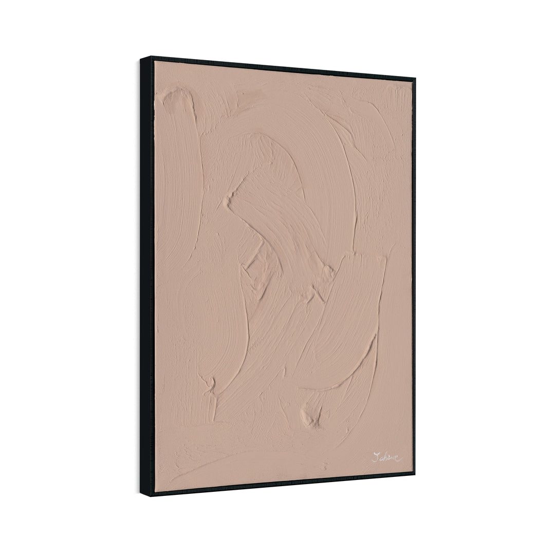 Original Wabi-Sabi style, hand-painted with authentic textures, embracing imperfection and serene beauty.