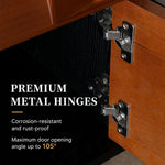 Load image into Gallery viewer, 86.6'' Geometric 3D Pattern Walnut TV Stand Cabinet With Drawers
