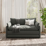 Load image into Gallery viewer, 66&#39;&#39; Convertible Folding Sofa Chair One-Click Bed Soft Sponge Padding Modern Minimalist Style
