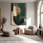 Load image into Gallery viewer, Morning Circle Handcrafted Painting
