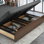 Load image into Gallery viewer, Modern Storage Sofa Bed with Lift-up Function Space-saving Design Elegant and Practical
