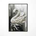Load image into Gallery viewer, Handcrafted Painting The Swan&#39;s Dance Wall Decor
