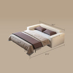 Load image into Gallery viewer, Sleeper Sofa with 3.9&quot; Thick Spring Mattress Modern Design Space-saving for Comfort and Function
