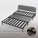 Load image into Gallery viewer, 89.7&#39;&#39; Cat Scratch-Resistant Sofa Bed Hidden Storage Convertible Design Durable Comfort
