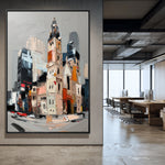 Load image into Gallery viewer, The Pulse of the City Handcrafted Painting
