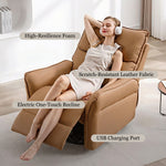 Load image into Gallery viewer, Electric Power Recliner Chair with Rocking &amp; Swivel Function Modern Comfort Lounge Chair
