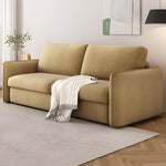 Load image into Gallery viewer, Modern Sofa Bed with 3.9-Inch Thick Foam Mattress
