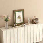 Load image into Gallery viewer, 62.9'' Modern White Shoe Cabinet with Large Storage Multi-Layer Entryway Organizer with Rounded Design
