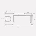 Load image into Gallery viewer, Modern Multi-Functional Coffee Table with Foldable Lift-Top Rotatable &amp; Extendable Design
